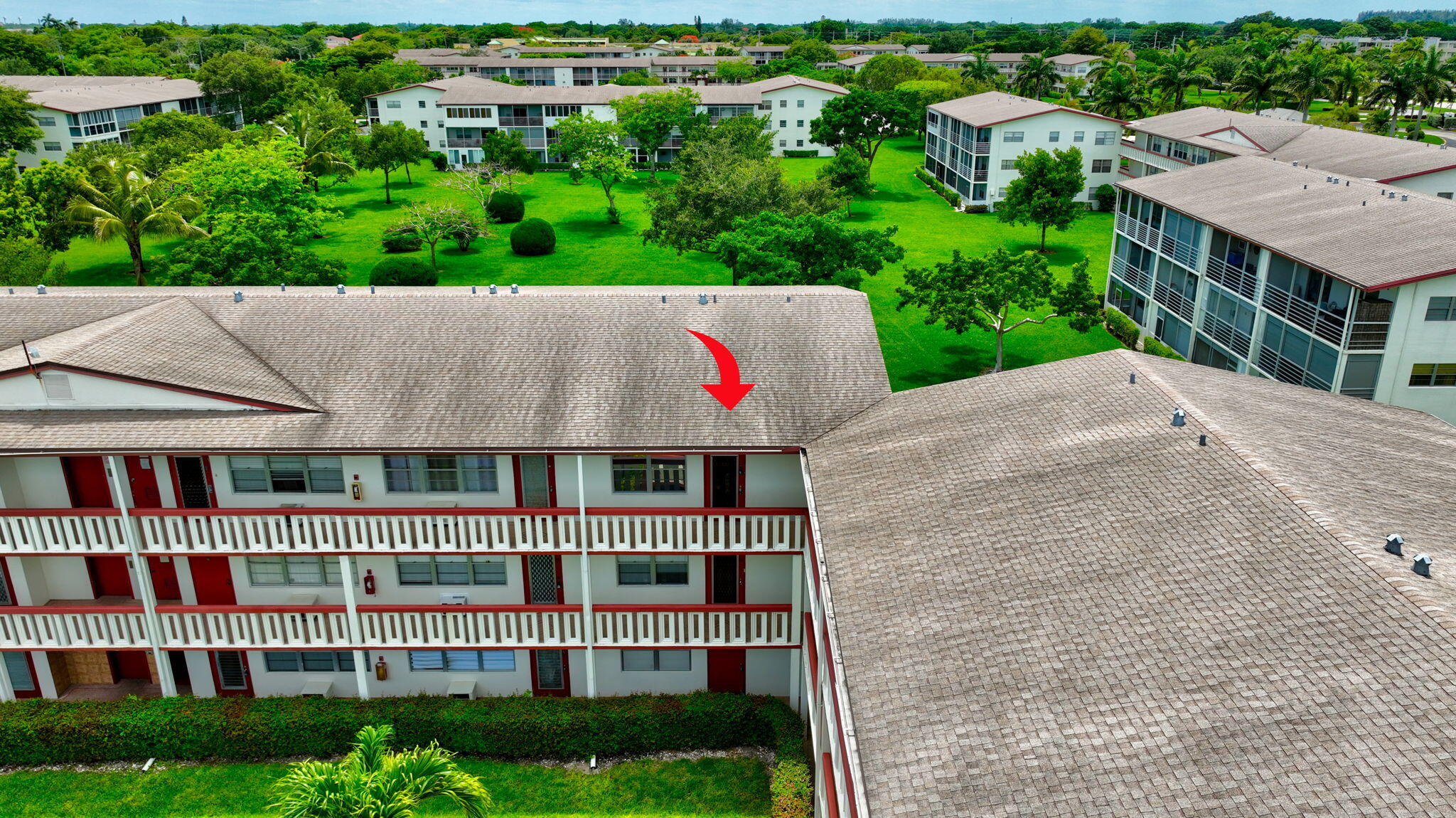 374 Brighton I, Unit 374 Boca Raton, FL 33434 - Photo 45 of 83 Aerial Views of the Corner Unit