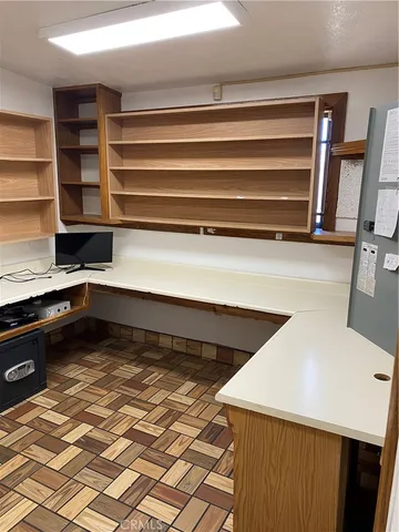 a view of storage and utility room