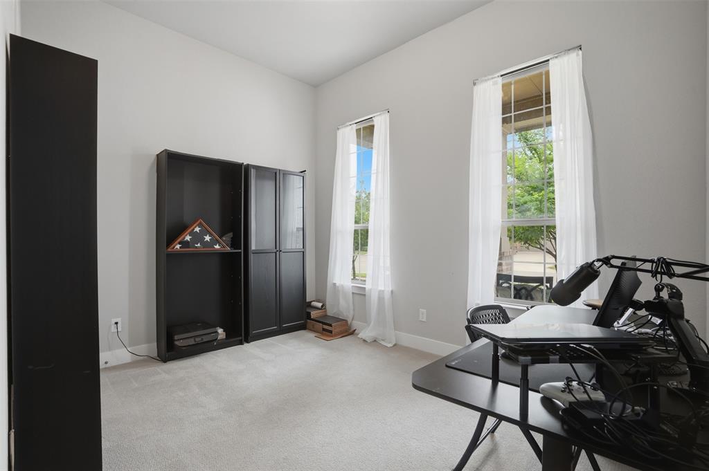 1429 Eclipse Road Aubrey, TX 76227 - Photo 17 of 37 Bedroom #1 offers an abundance of natural light and large windows
