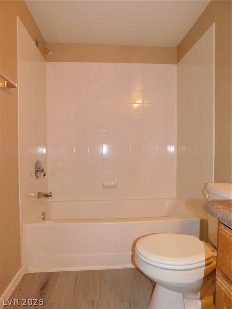 7255 West Sunset Road, Unit 2029 Las Vegas, NV 89113 - Photo 20 of 21 This bathroom features a well-maintained tub and tile surround, offering a pristine bathing space.
