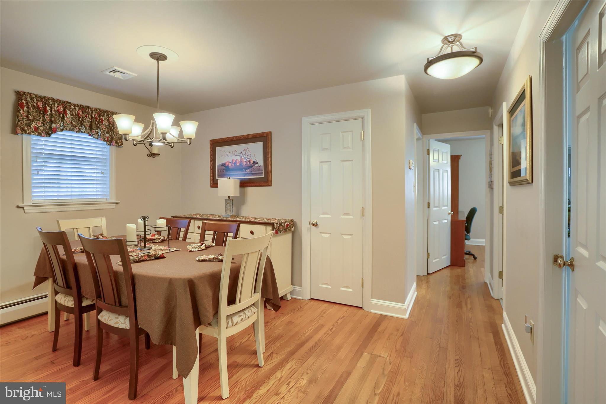 2406 Roundtop Road Middletown, PA 17057 - Photo 21 of 49 a view of a dining room with furniture and wooden floor