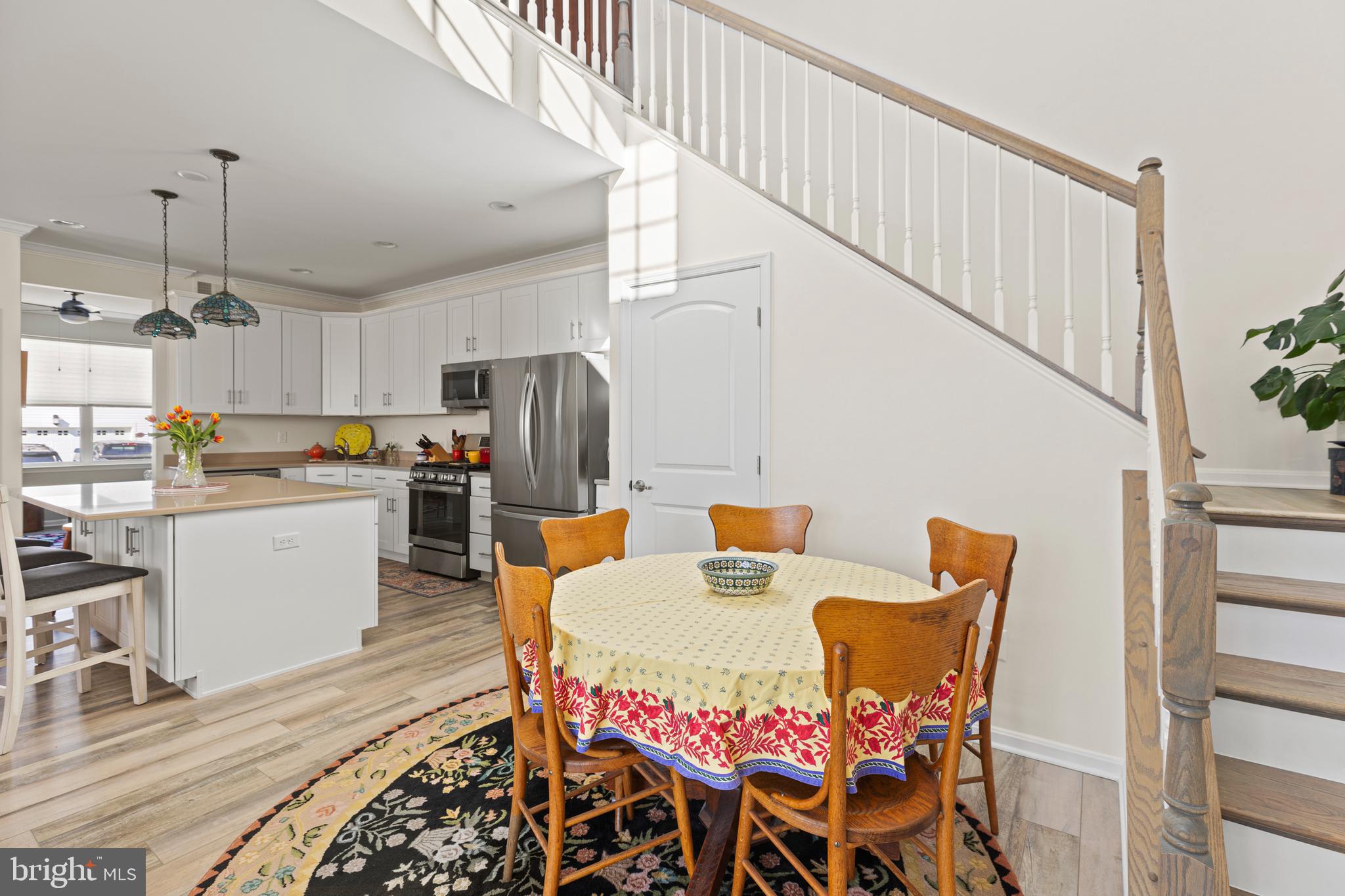 200 Fox Street Milton, DE 19968 - Photo 41 of 67 Central staircase from loft/office area