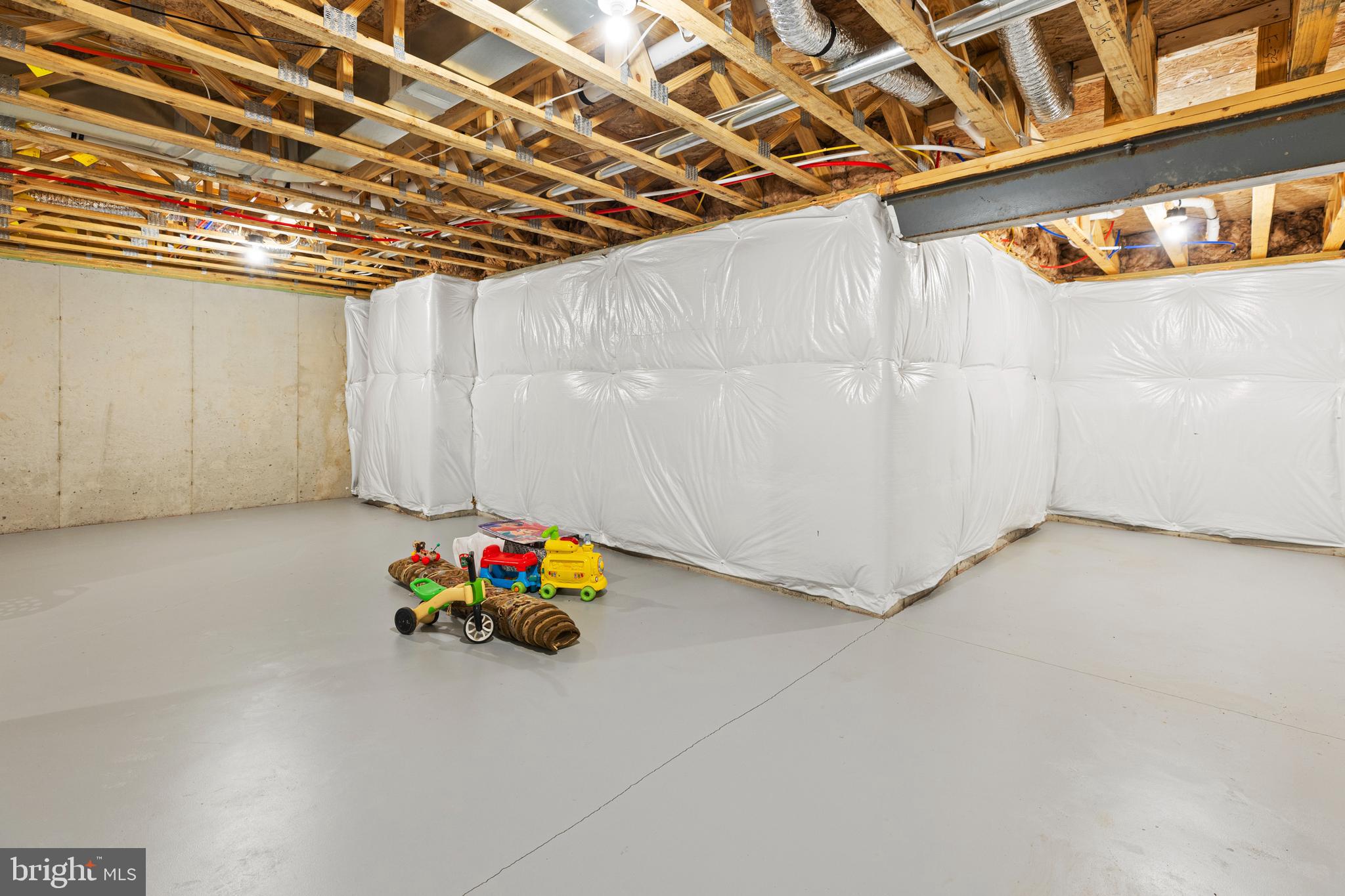 200 Fox Street Milton, DE 19968 - Photo 42 of 57 Full unfinished basement