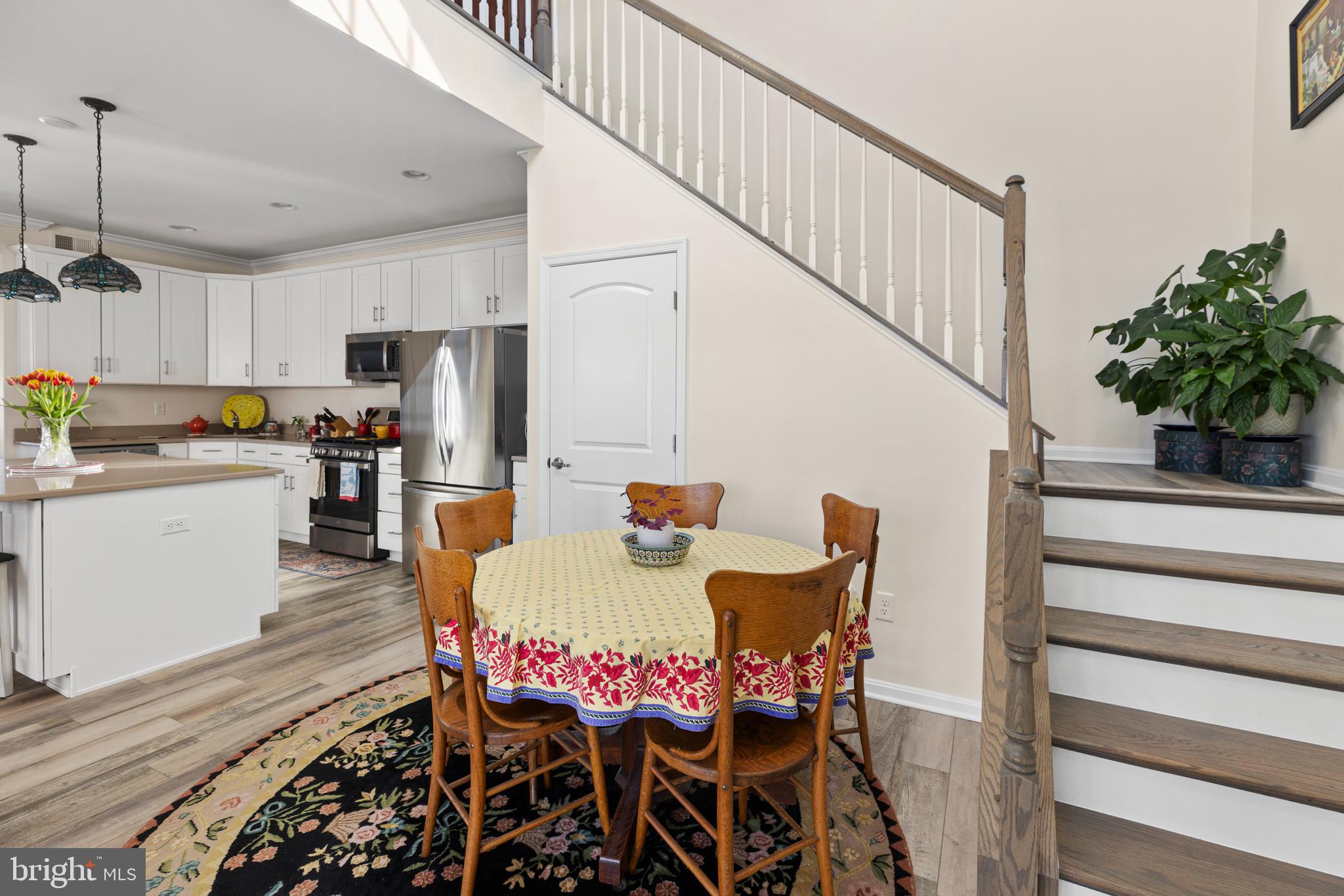 200 Fox Street Milton, DE 19968 - Photo 10 of 67 Open staircase and eating area