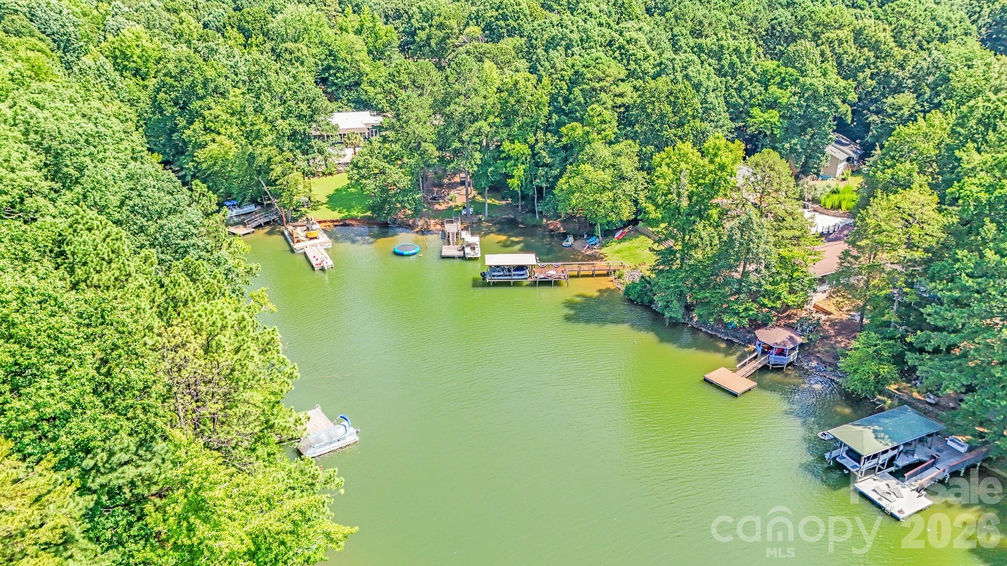 2116 Bon Villa Way Fort Mill, SC 29708 - Photo 25 of 28 a view of a lake with houses