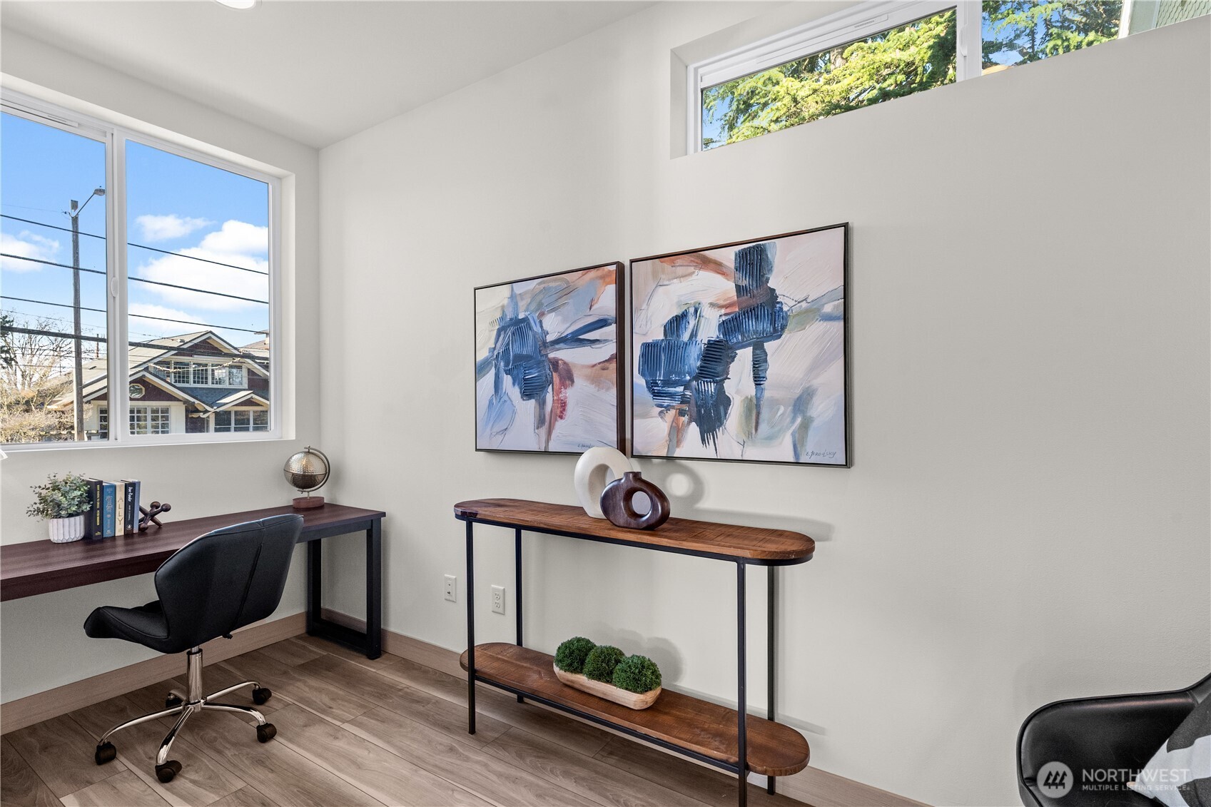 1132 31st Avenue South Seattle, WA 98144 - Photo 24 of 36 a view of a workspace with furniture and a window