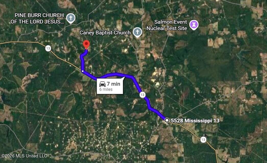 196 South County Line Road Lumberton, MS 39455 - Photo 18 of 18 Directional Map 15