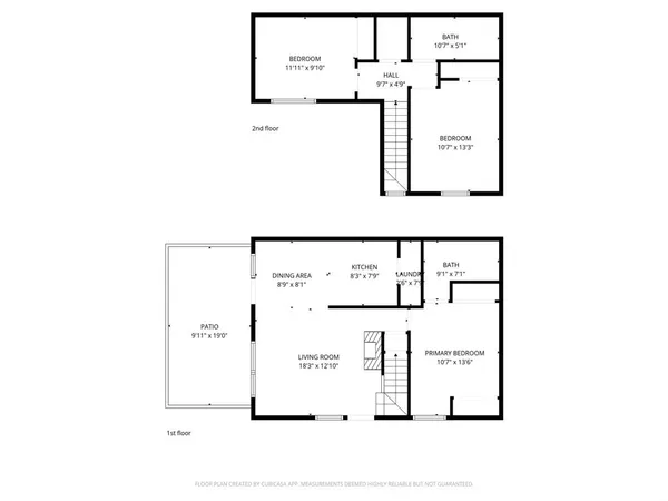 a picture of a bench in front of door