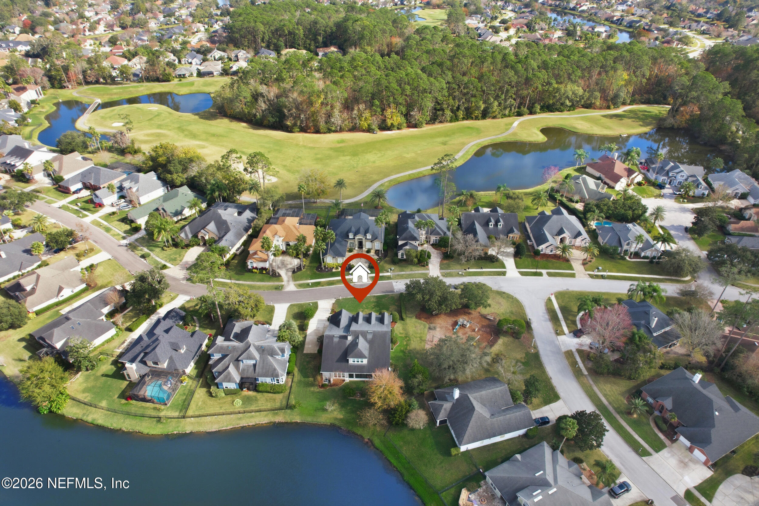 1768 Eagle Watch Drive Fleming Island, FL 32003 - Photo 40 of 43 Drone - 3
