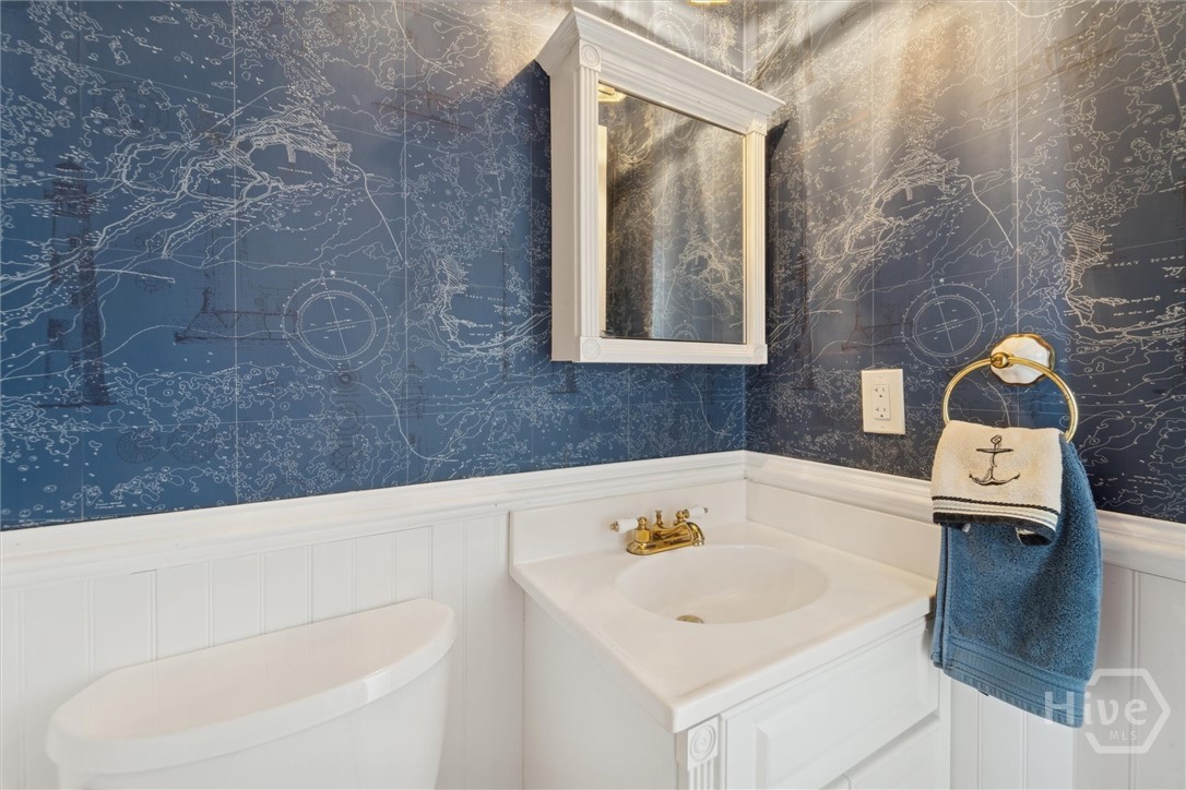 12502 Apache Avenue, Unit 38 Savannah, GA 31419 - Photo 14 of 45 A guest powder room downstairs.