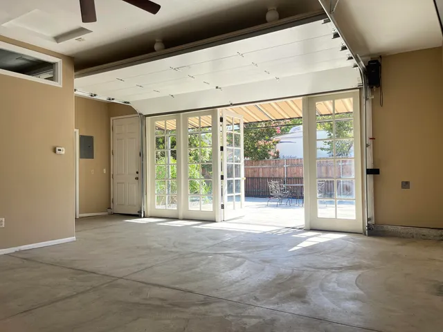 a view of front door