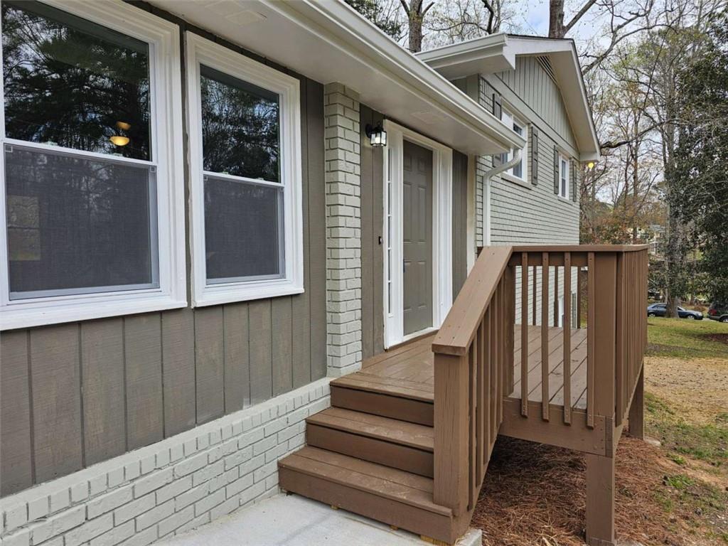 6470 Michell Way Douglasville, GA 30135 - Photo 3 of 41 a view of entryway with a front door