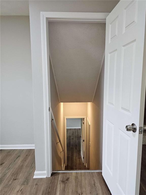6470 Michell Way Douglasville, GA 30135 - Photo 31 of 41 a view of a hallway with wooden floor and closet