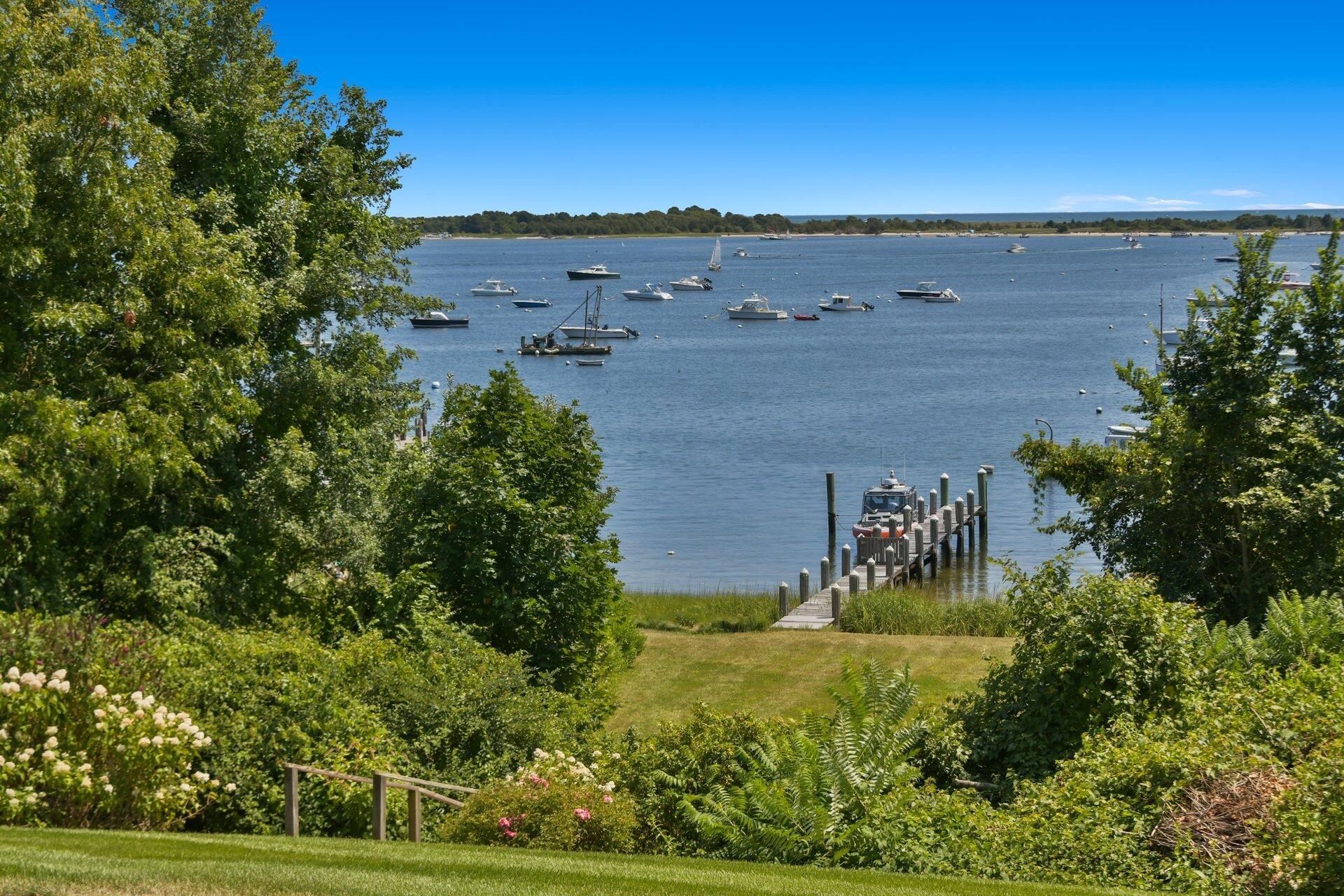 916 Main Street Cotuit, MA 02635 - Photo 21 of 22 an aerial view of ocean with residential house