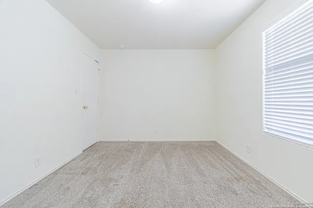 a view of a backyard with a slide