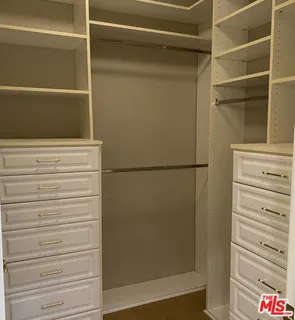 a view of walk in closet