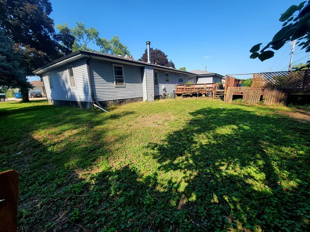 a view of a storage room
