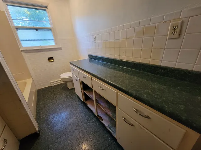 a view of a walk in closet