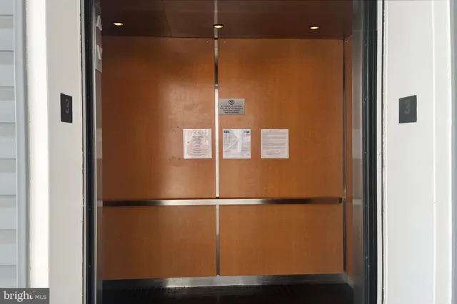 a view of closet area