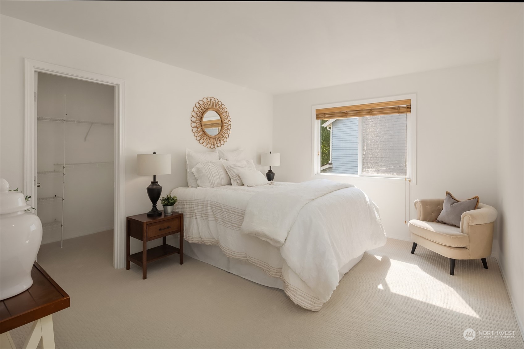 9222 Northeast 173rd Place Bothell, WA 98011 - Photo 23 of 37 a bedroom with a bed and a window