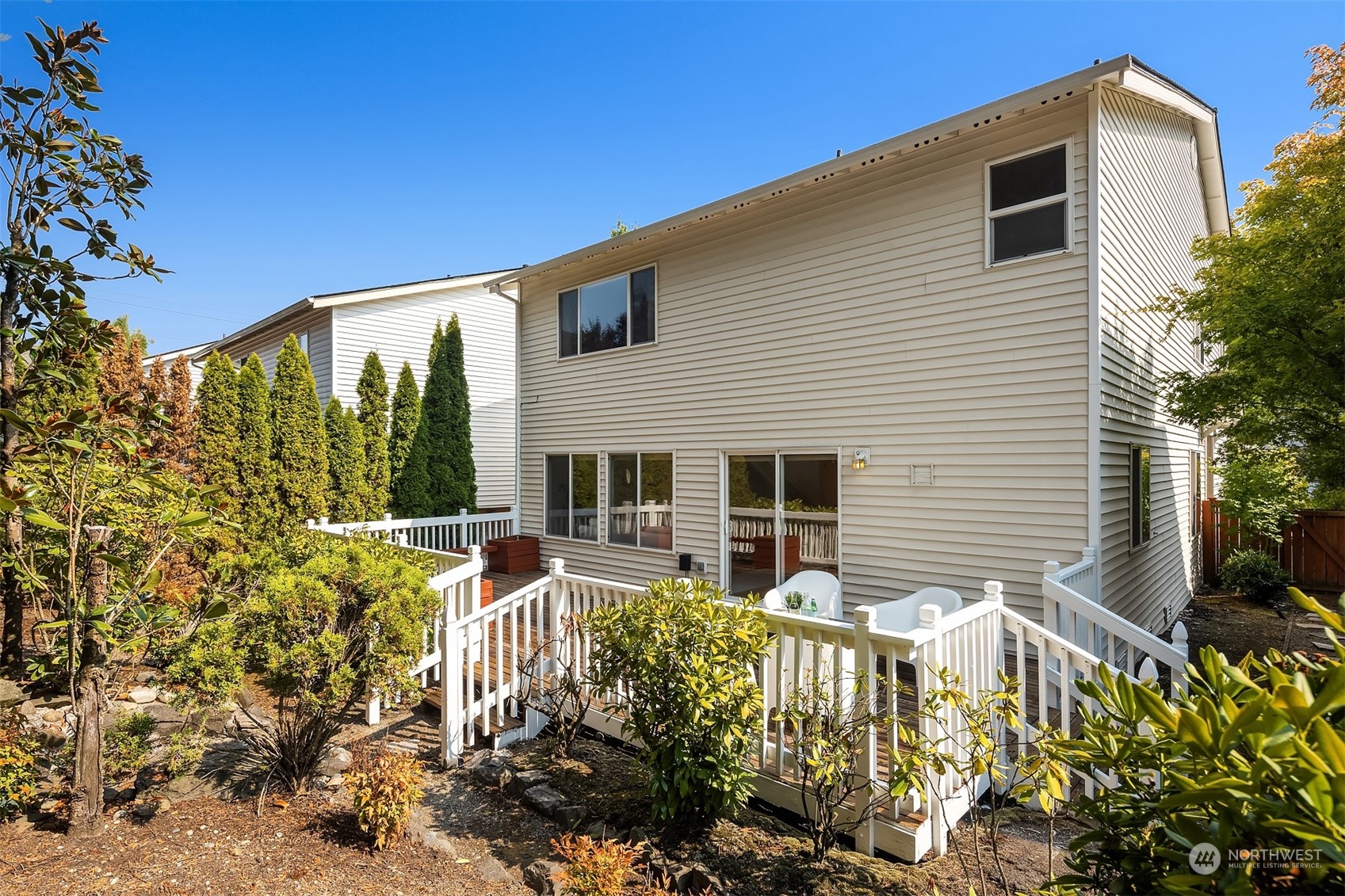 9222 Northeast 173rd Place Bothell, WA 98011 - Photo 29 of 37 a view of house with patio outdoor seating