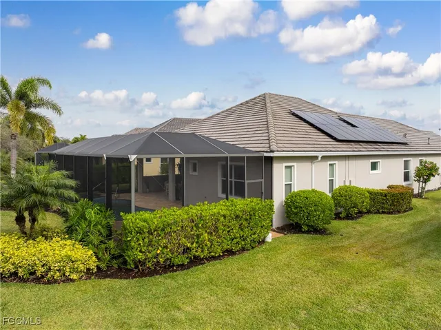 a view of a house with garden