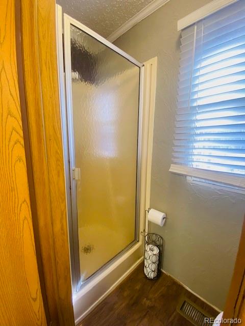 54 Windy Gap Loop Empire, CO 80438 - Photo 27 of 48 a bathroom with a shower