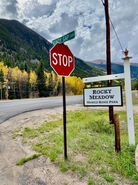 54 Windy Gap Loop Empire, CO 80438 - Photo 39 of 48 a sign broad on the side of the road