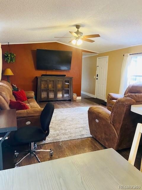 54 Windy Gap Loop Empire, CO 80438 - Photo 9 of 48 a living room with furniture and a flat screen tv