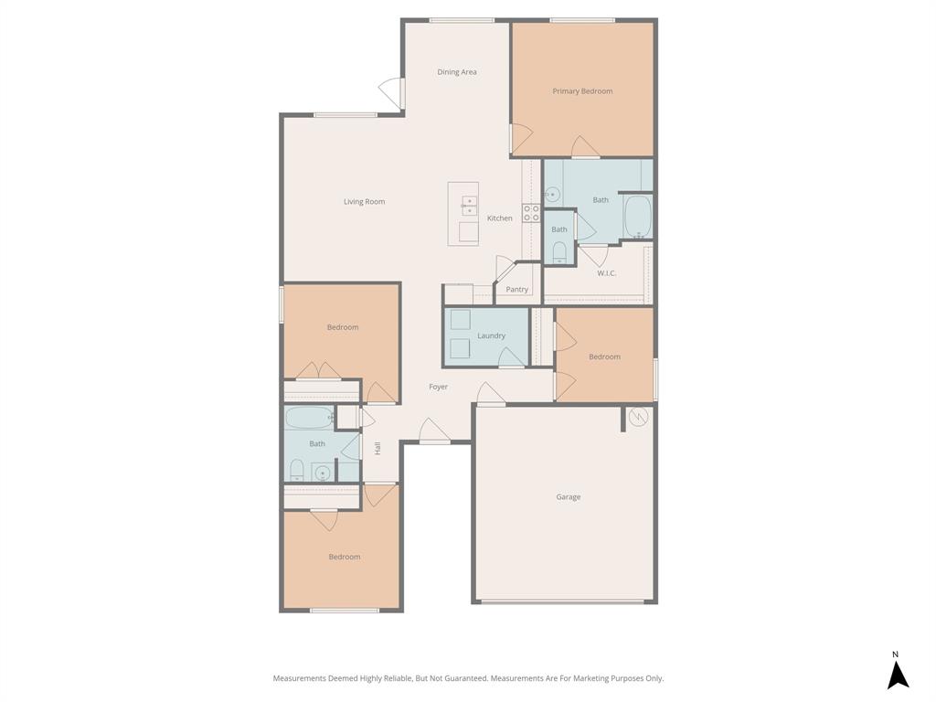 3400 Quiet Valley Road Fort Worth, TX 76123 - Photo 31 of 31 a picture of a room with a white wall and a refrigerator