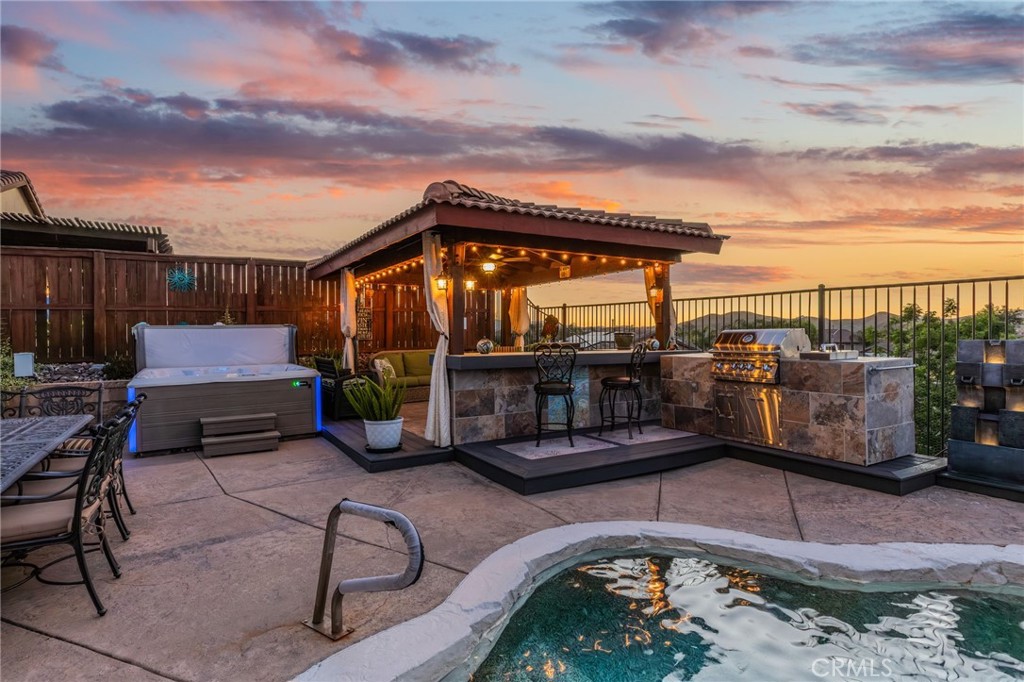 29341 Wildcat Canyon Road Menifee, CA 92587 - Photo 3 of 36 Gazebo & Built-In BBQ