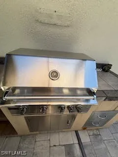 a close view of stove
