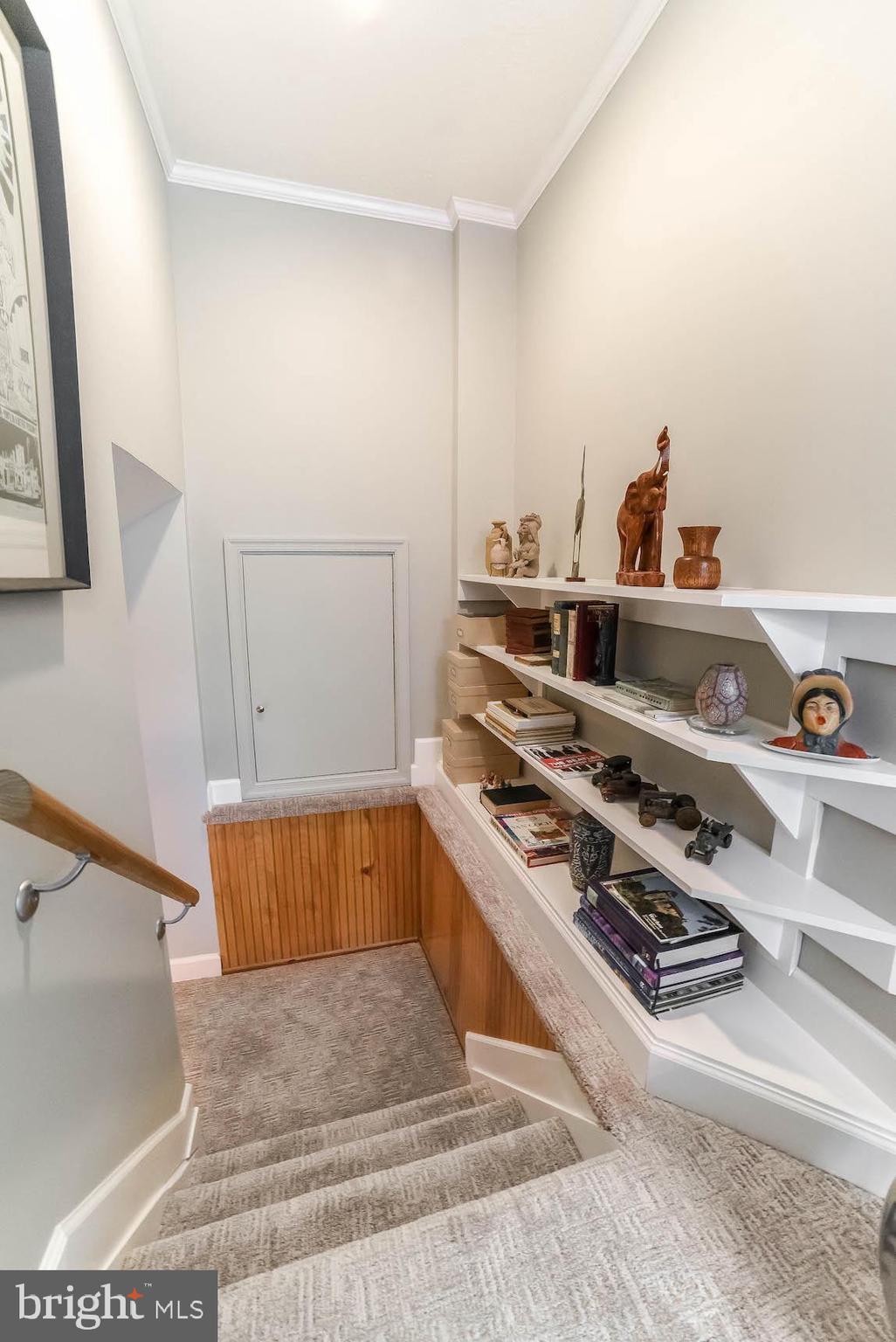 22571 Bull Road Leonardtown, MD 20650 - Photo 43 of 67 Stairwell Leading Down to Main Level