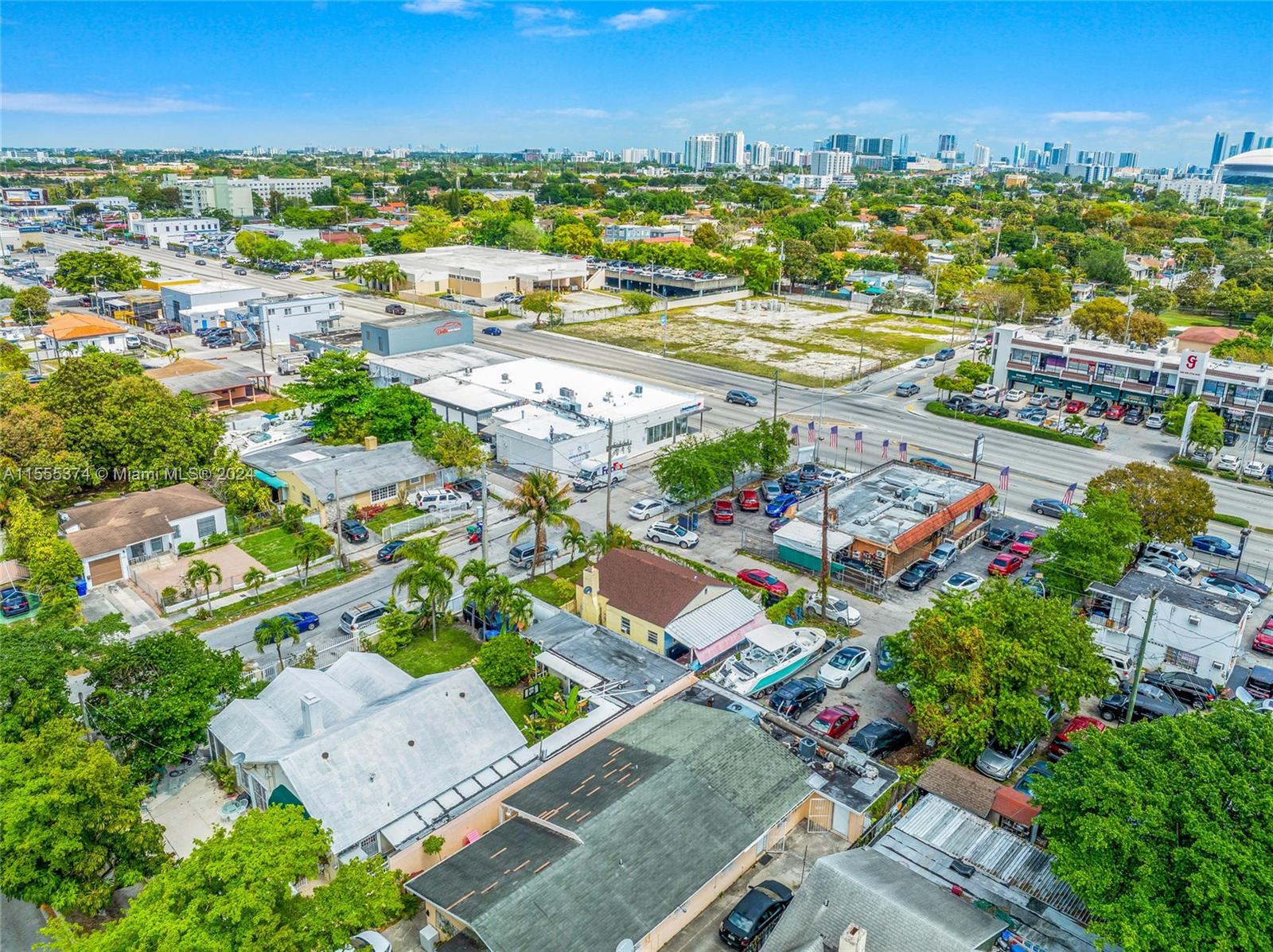 2728 Northwest 3rd Street Miami, FL 33125 - Photo 11 of 33 an aerial view of residential houses with outdoor space