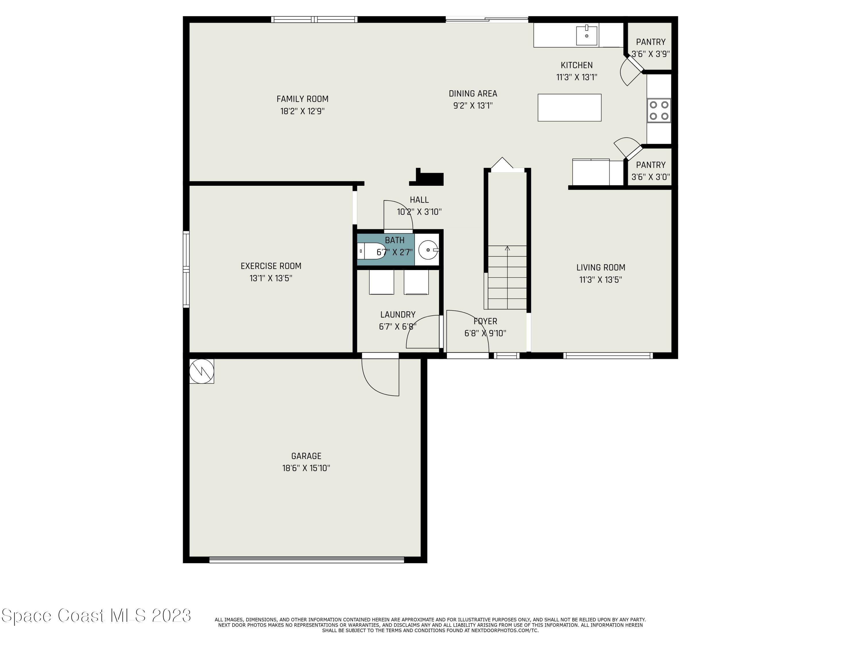 3909 Upmann Drive Rockledge, FL 32955 - Photo 24 of 25 floorPlan_924925_3909-upmann-drive-rockl