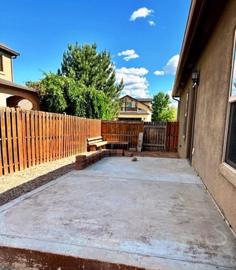 800 Esprit Lane Fruita, CO 81521 - Photo 32 of 38 a view of backyard with seating space