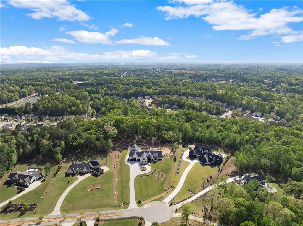 373 Fortress Way Jefferson, GA 30549 - Photo 106 of 118 an aerial view of a residential houses with outdoor space and city view
