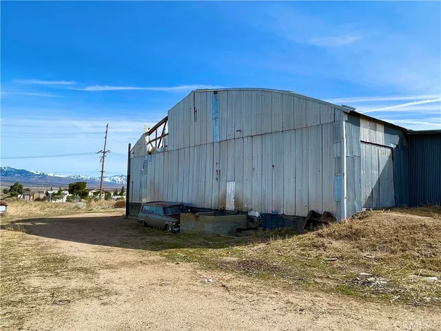 a backyard of a house