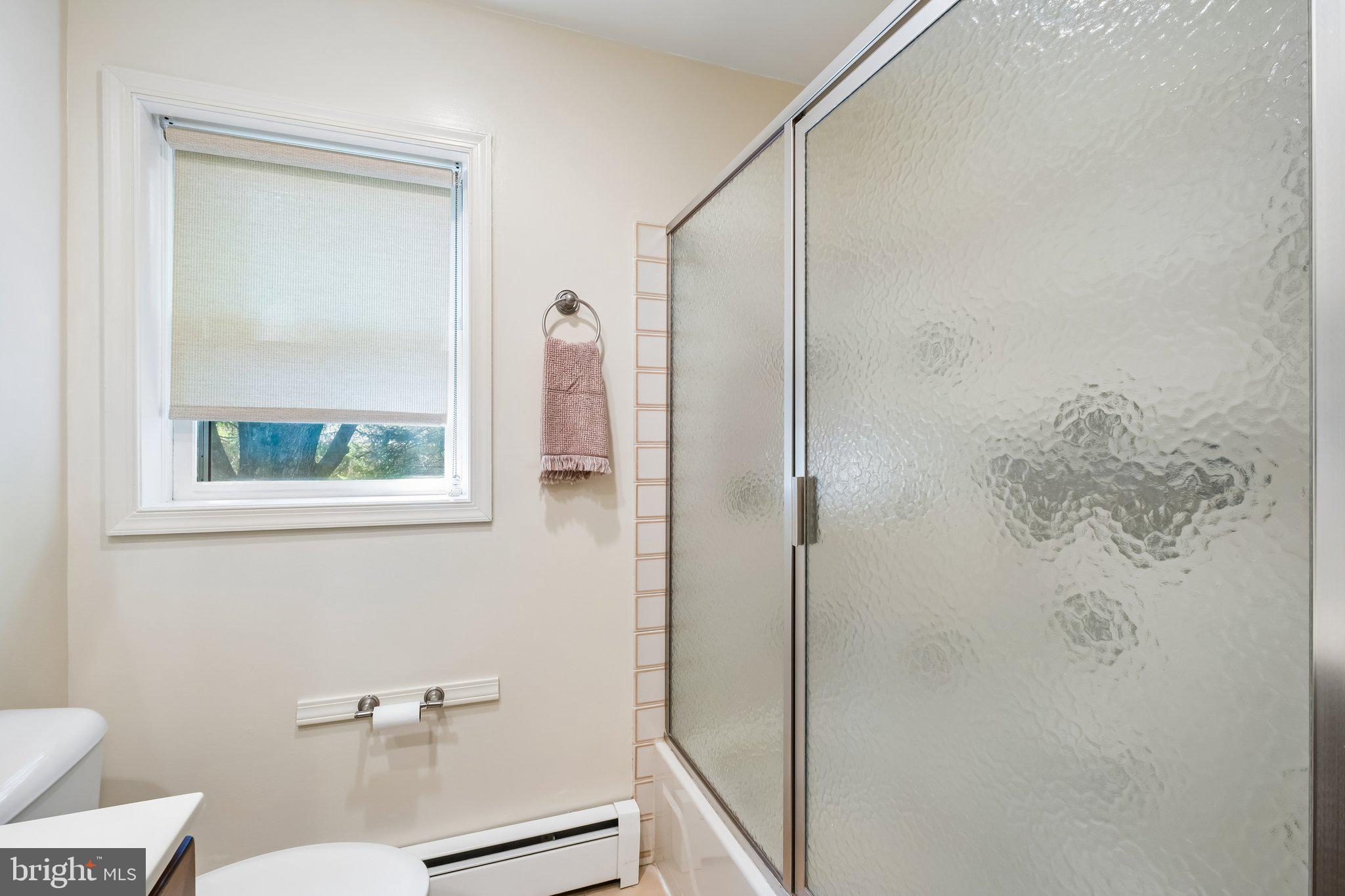 713 Alene Road Ambler, PA 19002 - Photo 21 of 40 a bathroom with a window and a shower