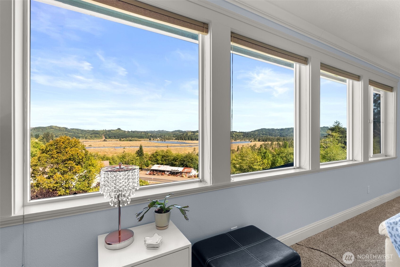 1480 Pacific Avenue Raymond, WA 98577 - Photo 23 of 40 a view of a lake from a windows