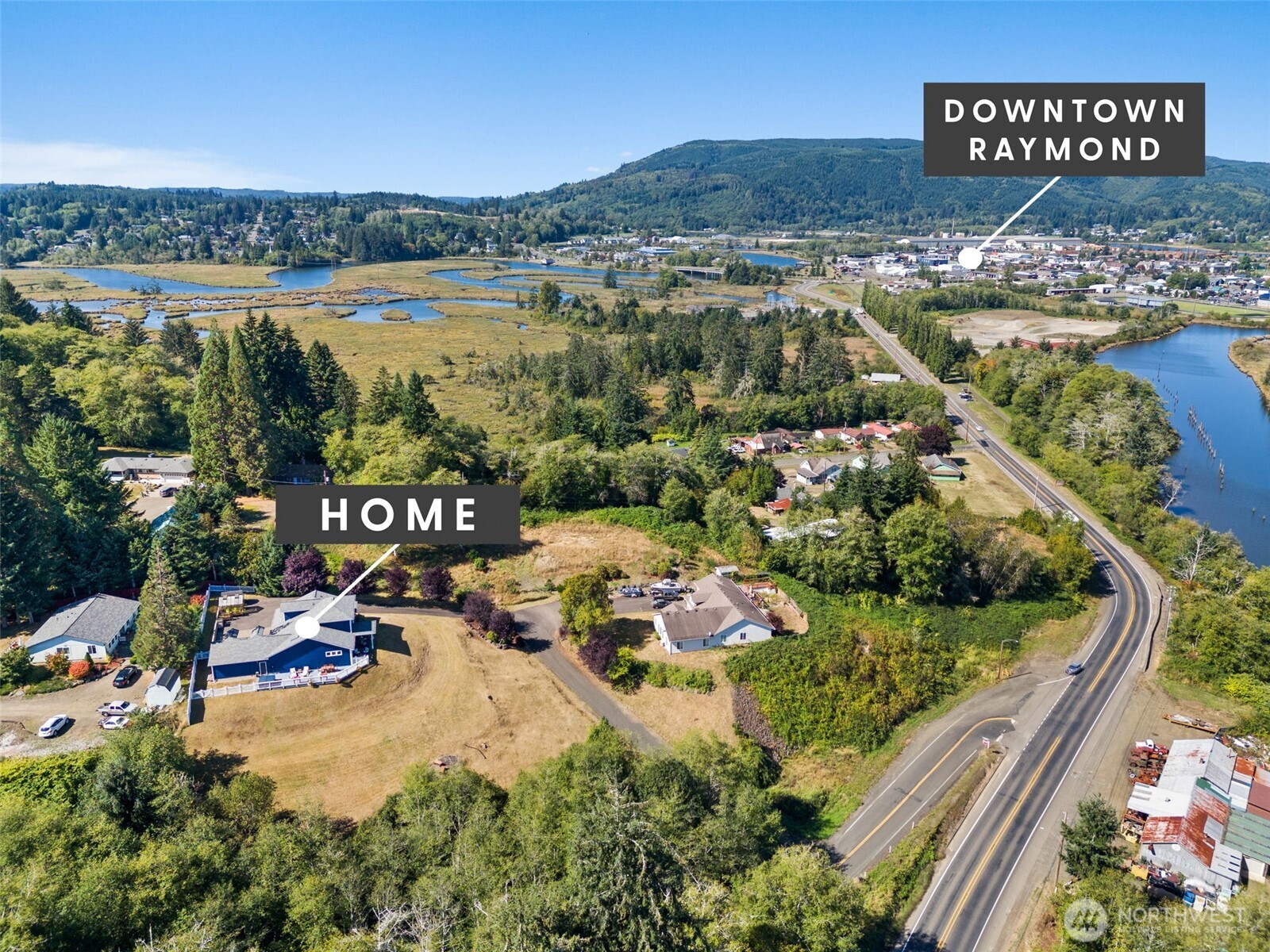 1480 Pacific Avenue Raymond, WA 98577 - Photo 39 of 40 a view of a city