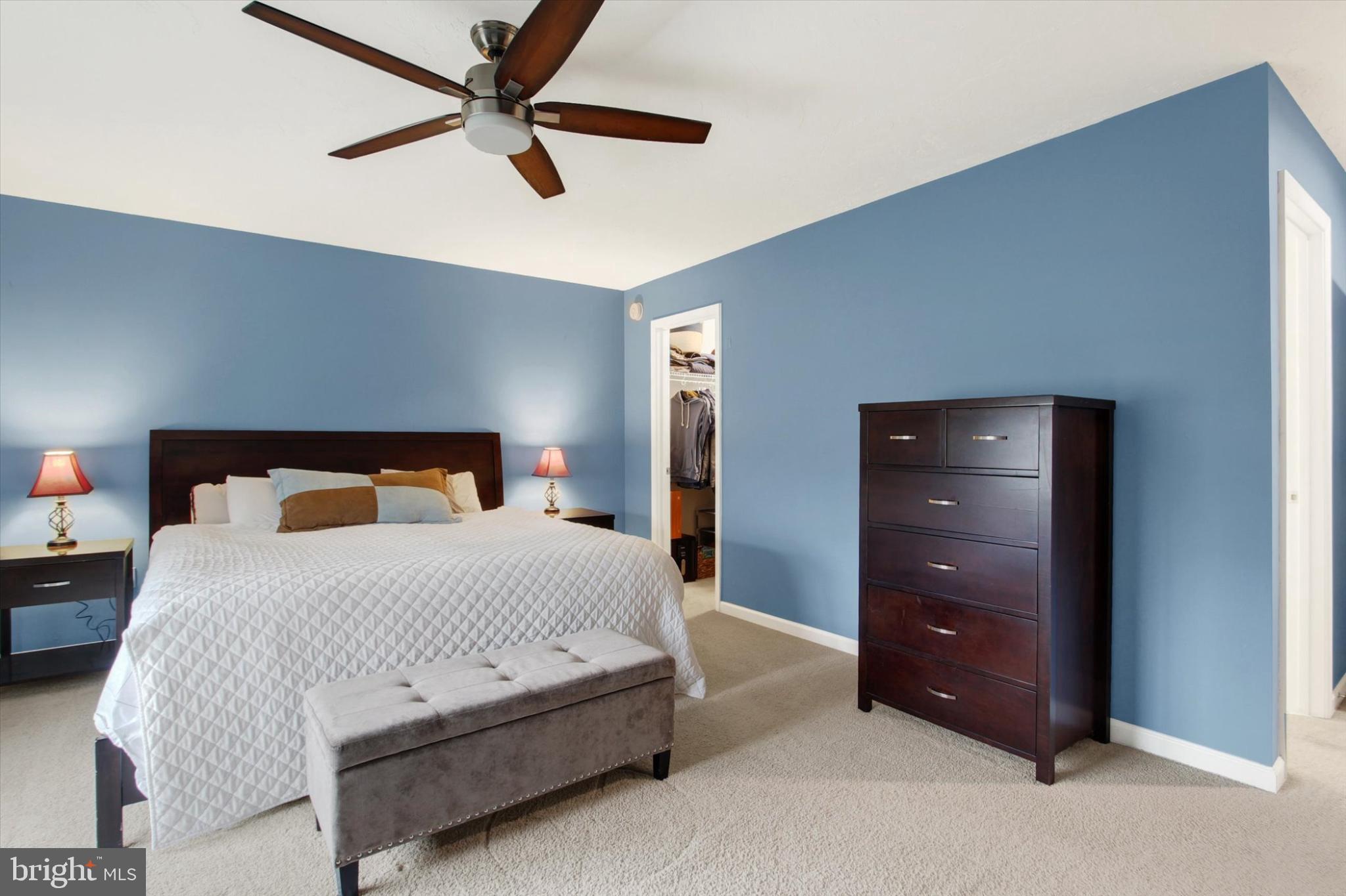 1224 Bair Road Hanover, PA 17331 - Photo 11 of 30 Serene bedroom with calming blue walls.