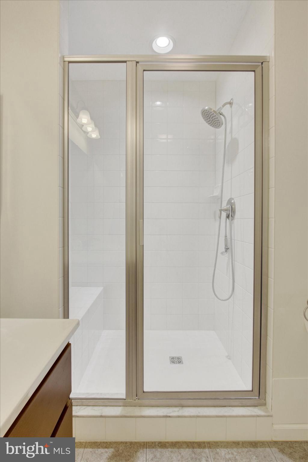 1224 Bair Road Hanover, PA 17331 - Photo 13 of 30 Sleek modern shower with glass enclosure.