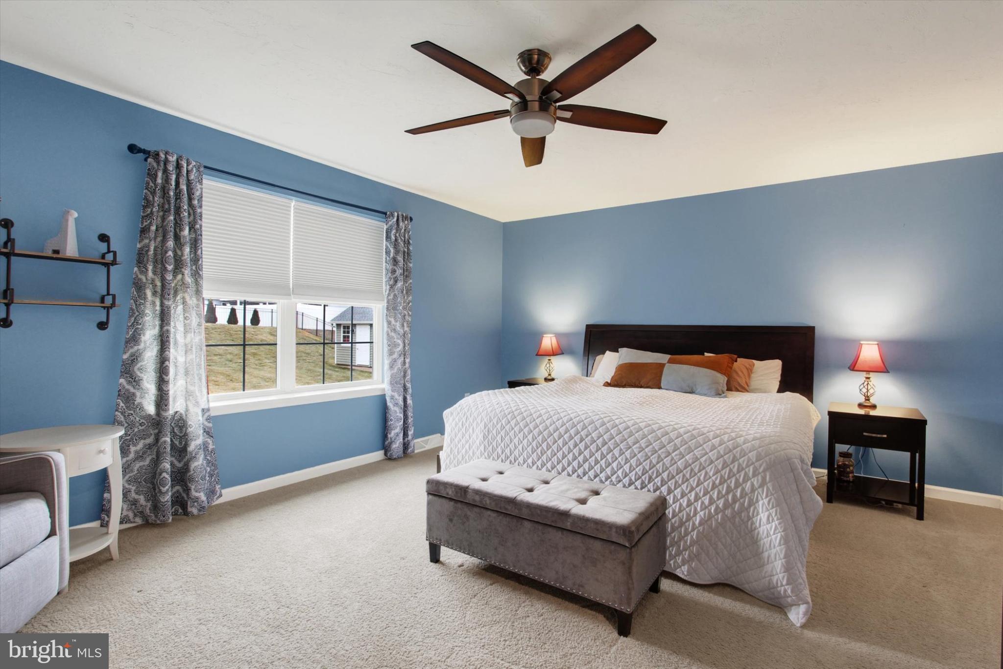 1224 Bair Road Hanover, PA 17331 - Photo 10 of 30 Serene blue bedroom with natural light.