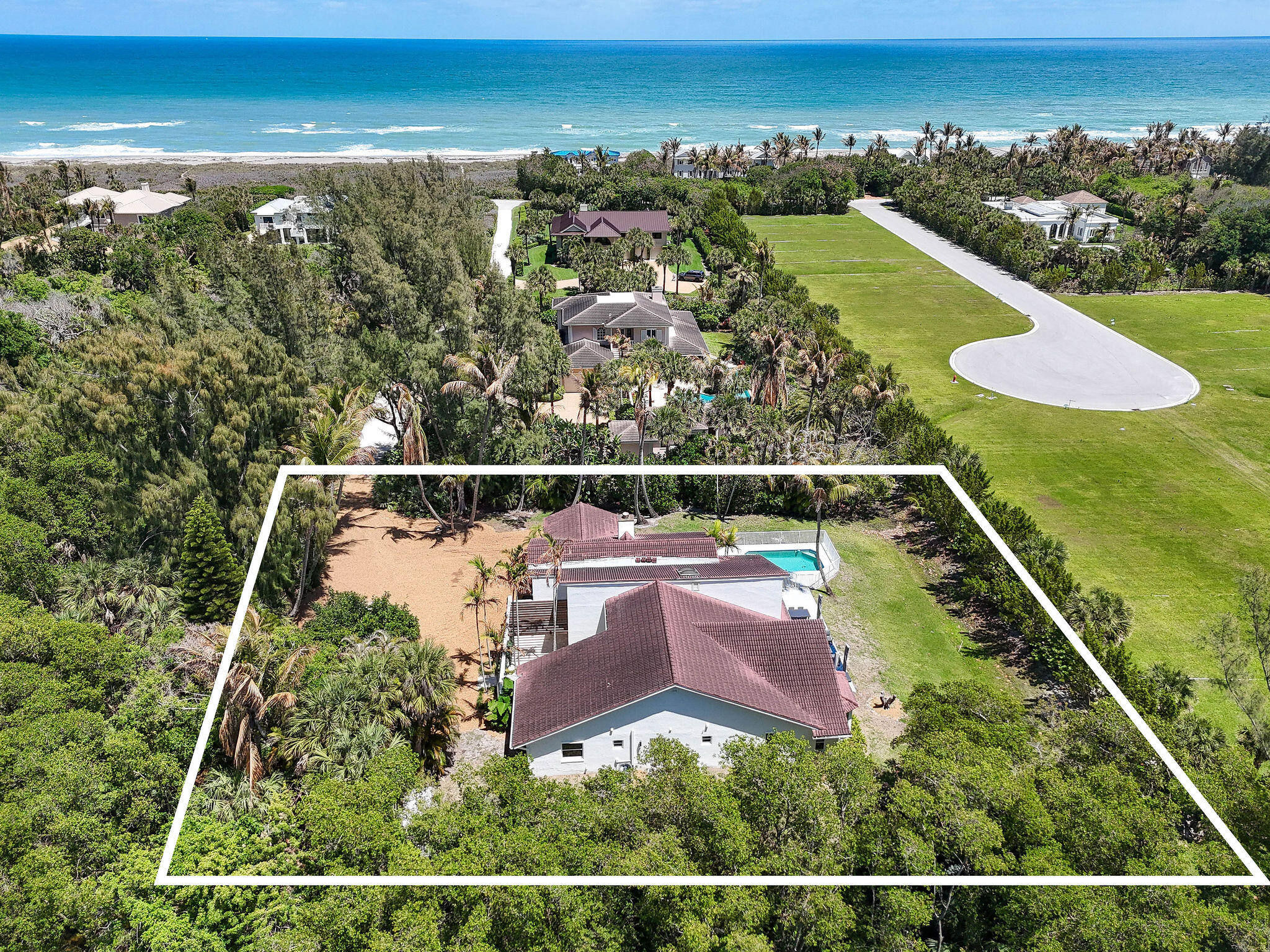 114 North Beach Road Jupiter Island, FL 33455 - Photo 1 of 63 114NBeachRdAerials(5)a