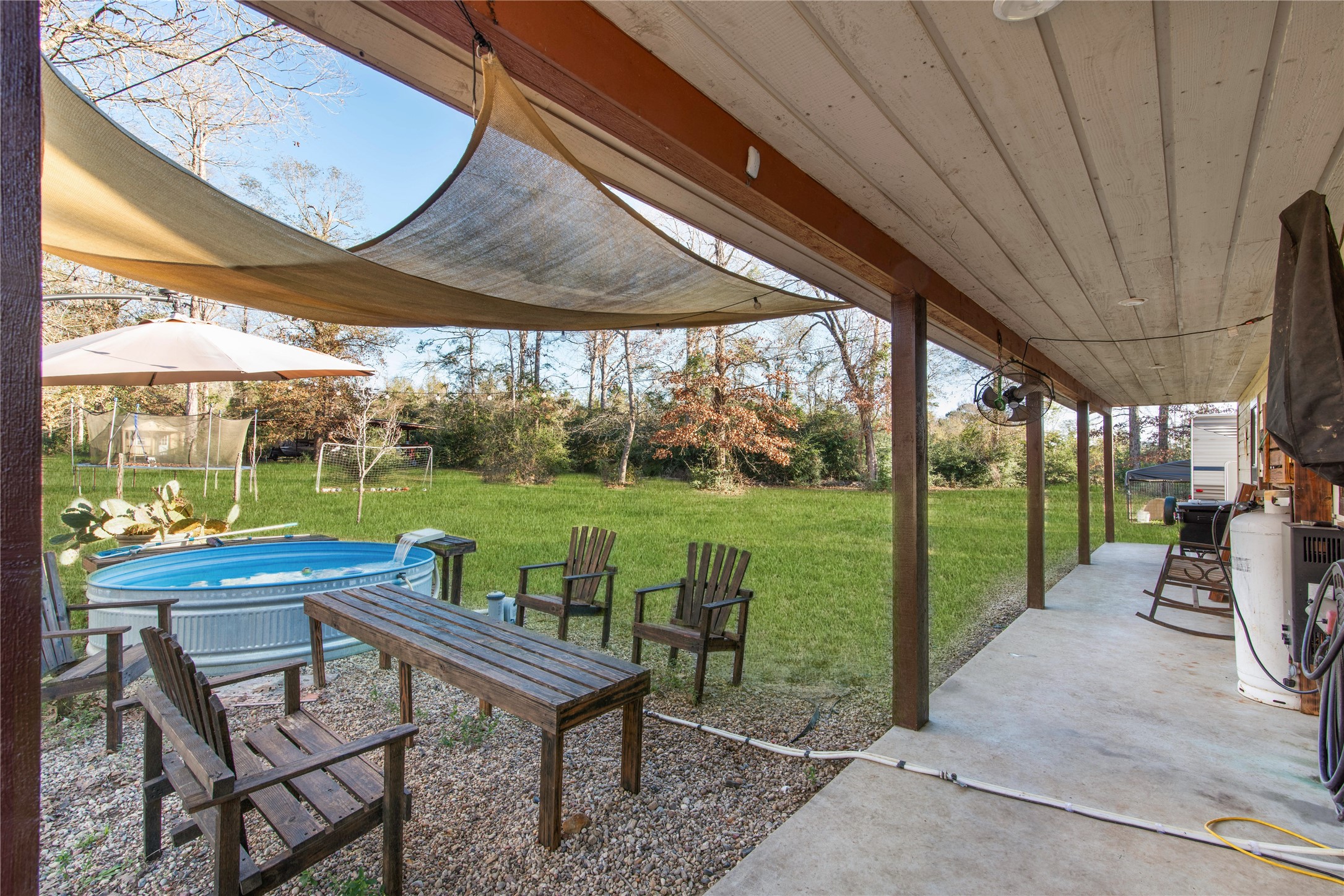 4600 Duff Road Livingston, TX 77351 - Photo 25 of 34 Cowboy Pool with Heater