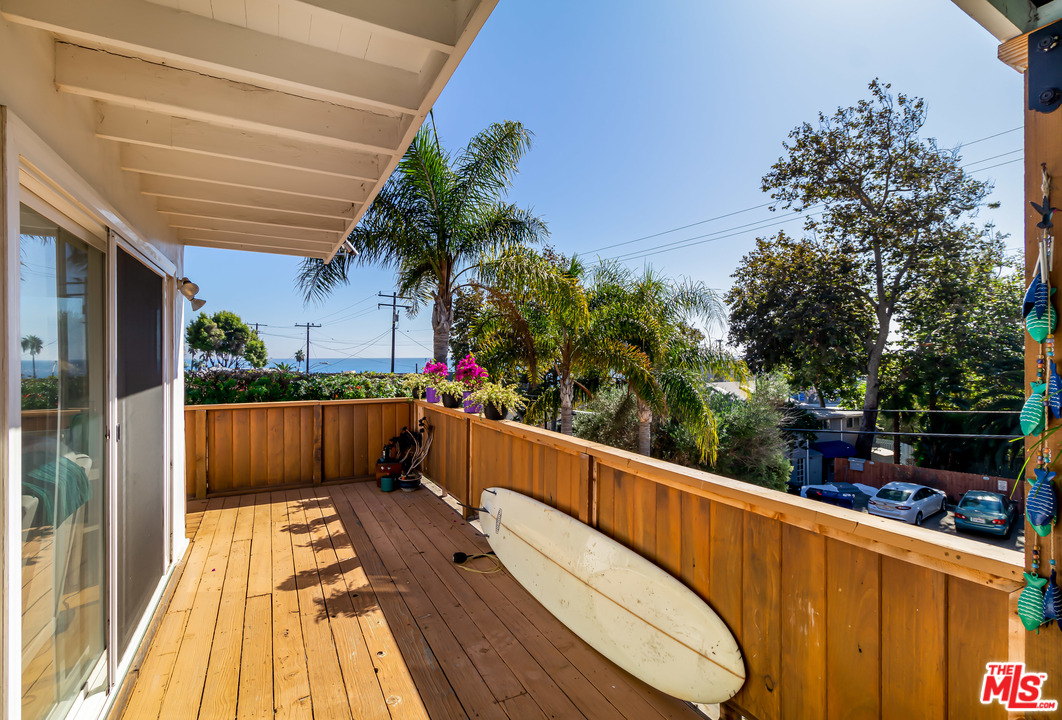 3938 Las Flores Canyon Road Malibu, CA 90265 - Photo 12 of 21 a view of balcony with furniture