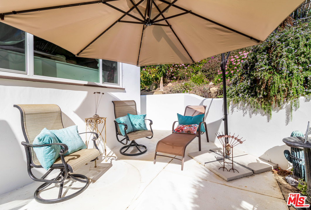 3938 Las Flores Canyon Road Malibu, CA 90265 - Photo 13 of 21 a outdoor space with furniture