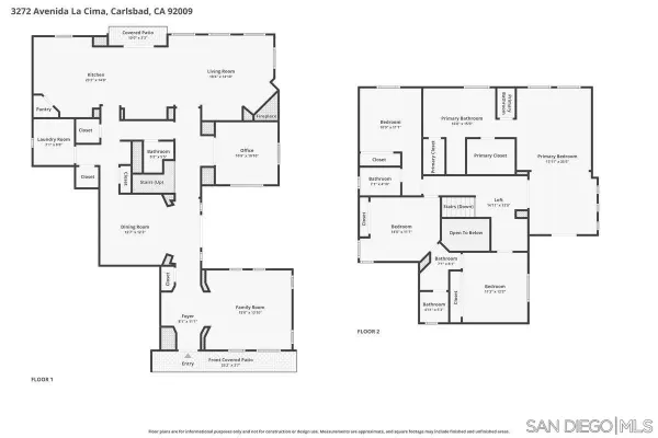 $2,399,900 | 3272 Avenida La Cima, Carlsbad, CA 92009