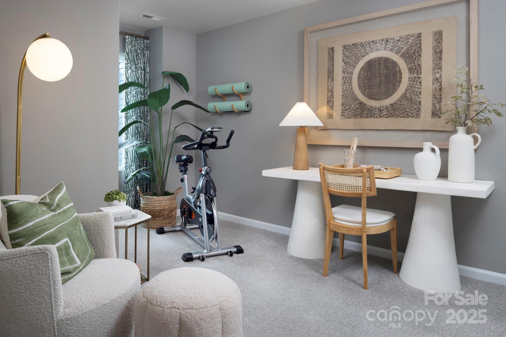 1118 Vibrant Road Charlotte, NC 28215 - Photo 9 of 14 a view of a dining room with furniture window and flowerpot